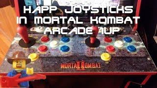 It's EASY to do putting HAPP Competition joysticks in your Mortal Kombat Arcade 1up
