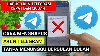 cara menghapus akun telegram - hapus akun telegram , langsung terhapus