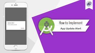 How to Implement App Update Alert in Android Studio | AppUpdate | Android Coding