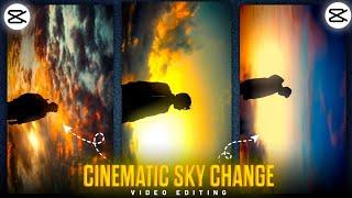 New Instagram Trending Reels Editing | Cinematic Sky Change Video Editing In Capcut | Capcut Editing