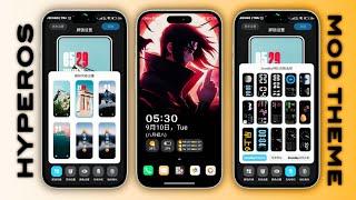 iPhone 16 Theme For Xiaomi HyperOS & Miui  Dynamic Island & More iOS Features HyperOS Themes 2024