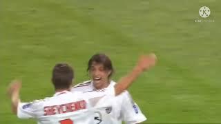 Brilliant assist from Ricardo Kaka with finest finish by Hernand Crespo