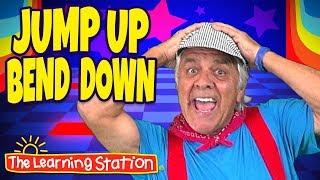 Jump Up, Bend Down  Exercise Song for Kids  Action Dance Song  Kids Songs by The Learning Station