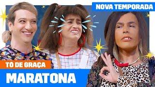 MARATONE a primeira semana da NOVA TEMPORADA de TÔ DE GRAÇA!  | Humor Multishow