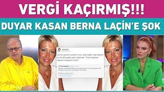 Berna Laçin'in kocasından büyük skandal! 3 yıldır vergi ödememiş