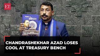 'Issi Ke Liye Yaha Aaye Hain…': Chandrashekhar Azad loses cool at Treasury bench in Lok Sabha