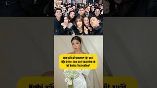 Cả showbiz đi ăn cưới Minh Tú !#vnetizen #minhtu