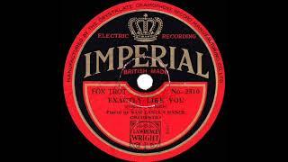 1930 Sam Lanin - Exactly Like You (Smith Ballew, vocal)