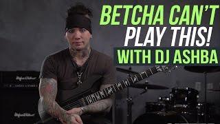 Dj Ashba- Sixx:A.M. - Blazing Finger-Tapping Wah Lick! Betcha Can't Play This!