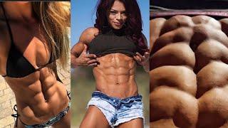 تحدي أقوى بطن مشدود - Best Fit Girls With Abs