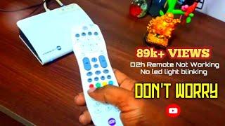 D2h Remote Not Working ll Unpaired Remote ll Pair Your D2h RF Remote 100 Works Perfectly Solved