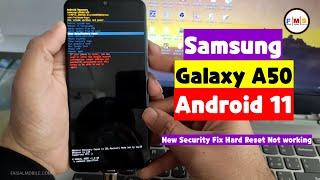 Samsung Galaxy A50 Hard Reset Android 11 Unlock Pattern Fix if Hard Reset Not Working