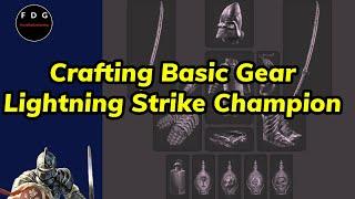 Crafting early gear for Lightning Strike Champion Path of Exile 3.24 Necropolis