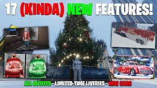 Full GTA Online Christmas Event Guide 2024 - How to Unlock All Outfits, Liveries & Vehicles