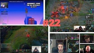 PENTAKILL DE WAKZ - QUADRA CHAP - BEST OF STREAM LOL FR #22 ( Avec Sardoche , Alderiate , GobGG ...)