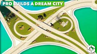 Pro builds a Dream City - Dream Roads with Excellent Road Engineering  | Speedbuild + No Commentary