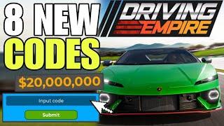 *NEW UPDATE* ROBLOX DRIVING EMPIRE CODES 2024 | DRIVING EMPIRE CODES | DRIVING EMPIRE CODE