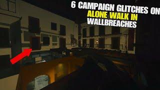 Modern Warfare 2 Glitches 6 New Walk in Wallbreaches on ALONE Campaign mission | Campaign skip