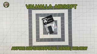 Valhalla Airsoft Sacrificial lens for AKFIRE Eotech 558, review