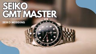 SEIKO GMT Master MOD - NH34A - Grail Watches