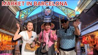 Cùng anh Hải đến Chợ Lớn Nhất Barcelona ăn toàn món ngon - La Boqueria Market in Barcelona