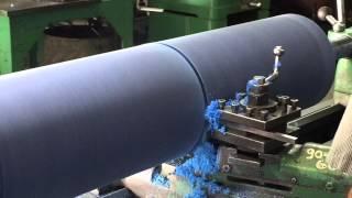 Finish Grinding of a Urethane Belt Pulley