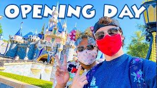 WE'RE BACK IN DISNEYLAND!!! | Disneyland Opening Day!