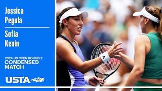 Sofia Kenin vs. Jessica Pegula Condensed Match | 2024 US Open Round 2