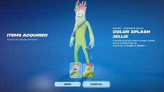 how to get the jellie skin for free in fortnite