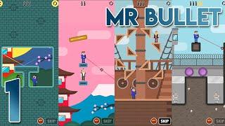 Mr Bullet Spy Puzzles ALL 320 Levels Classic Mode - Gameplay Walkthrough part 1