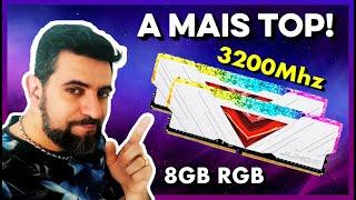 MEMÓRIA JUHOR RGB 8GB 3200MHZ - A MAIS LINDA QUE JÁ COMPREI NO ALIEXPRESS !!!