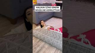 Gözde Akgün | Halının içine girip sevgilimi korkuttum! | #gözdeakgün #shorts