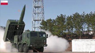 CTM-290 missile launched from Poland's Homar-K for the first time