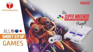 All SNES/Super Nintendo Shoot 'Em Up Games Compilation - Every Game (US/EU/JP)