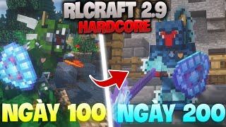 Mình Tóm Tắt 200 Ngày Sinh Tồn Trong Rlcraft 2.9 SIÊU KHÓ!