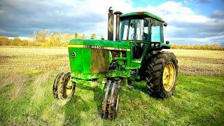 WE SAVE A CLASSIC JOHN DEERE 4440 FARM TRACTOR