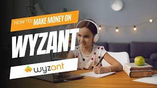 HOW TO EARN MONEY ON WYZANT | GUIDE STEPS #finance