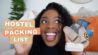 HOSTEL PACKING LIST | What You Need to Pack for a Hostel Stay | Hostel Essentials | Raquel's Journey