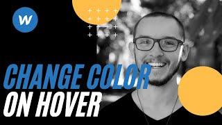 Webflow - Change SVG Color on Hover Tutorial