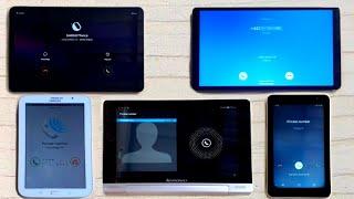 4 Tablet Phone Collection Incoming Calls MIX#2