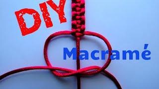 #DIY - PULSEIRA DE MACRAMÊ PONTO BÁSICO