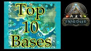 Top 10 Fjordur Cave Base Locations | Ark Survival Unofficial PvP