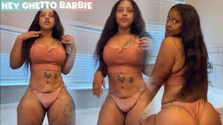 Hey Ghetto Barbie - Curvy plus size Model - Bio & Facts