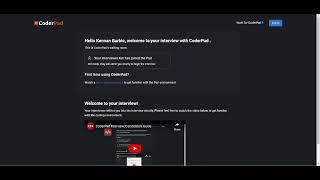Introduction to CoderPad Interview for Candidates