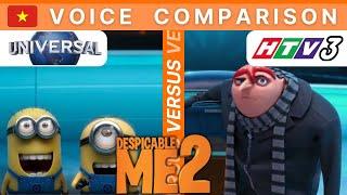 Despicable Me 2 (Vietnamese) - Gru Meet Lucy & Anti-Villain League | HTV3 vs. Universal | Comparison