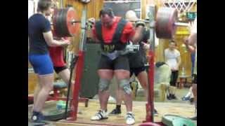 Andrey Malanichev squat 460 kg (1014 lbs) Road to SuperCup of Titians 2012