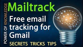 How to add Mailtrack to request and track read receipt in gmail - Free email tracking - (AK)