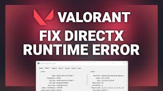 Valorant – How to Fix DirectX Runtime Error in Valorant! | Complete Tutorial