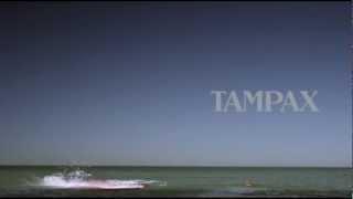 Реклама тампонов Tampax.