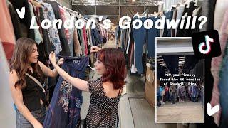 London's Goodwill? Is it worth it? | Thrifting in London 
